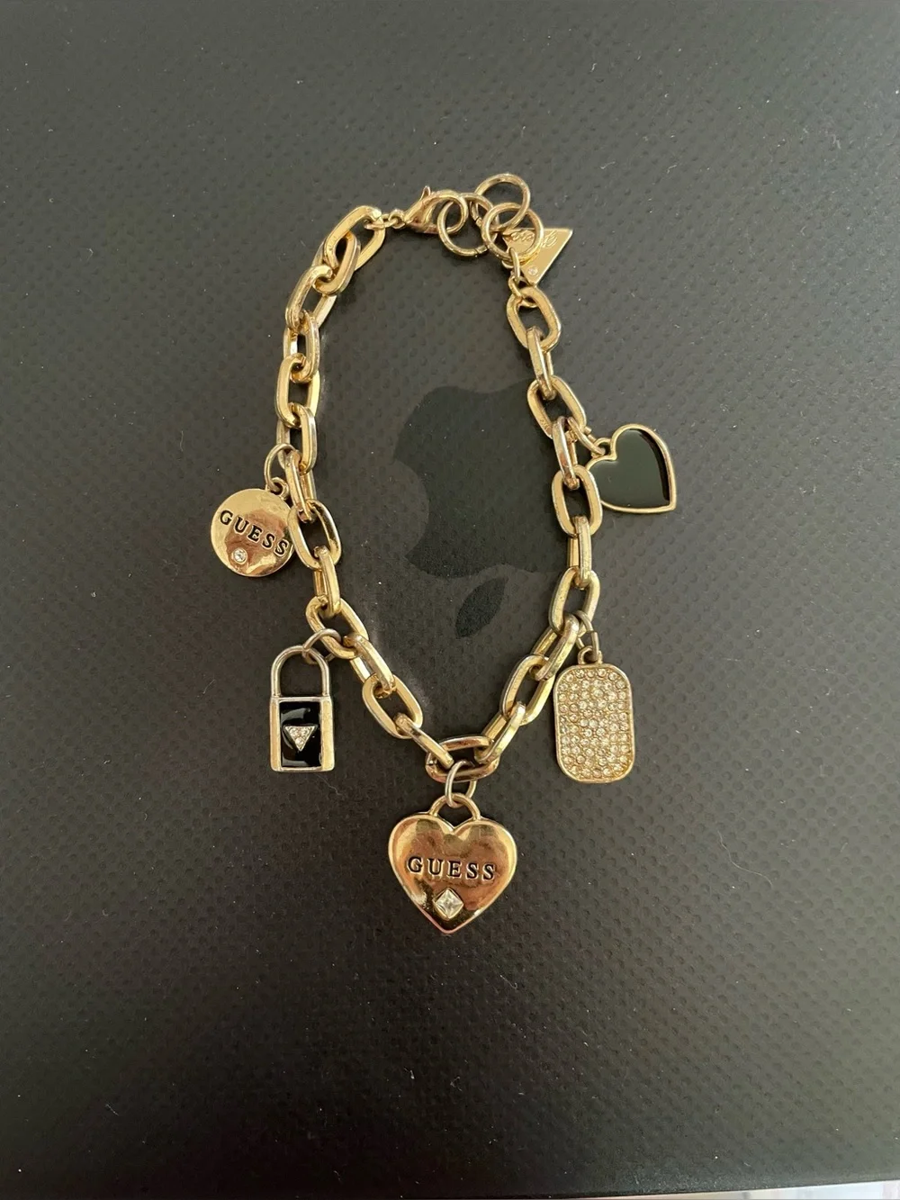 Y2K Guess Charm Bracelet